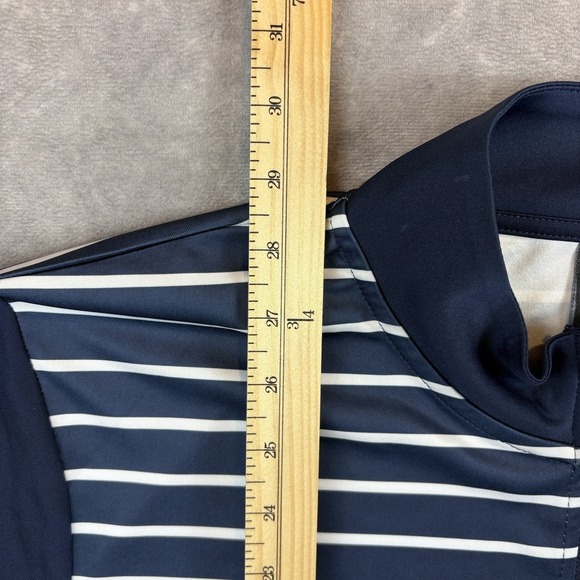 Arizona Wildcats Sweater Mens L White Colorblock 1/4 Zip Pullover Preppy NEW - Picture 3 of 8